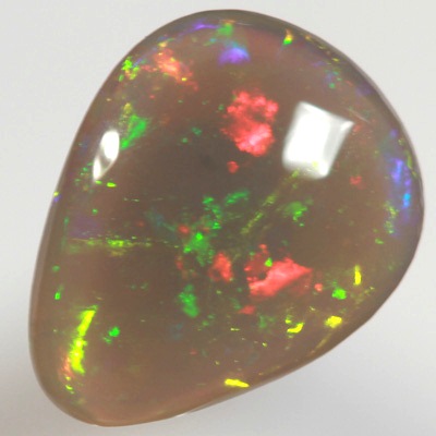 SOLID SEMI BLACK OPAL Very bright Flags of fire 